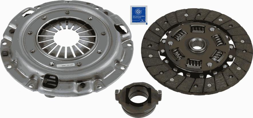 SACHS 3000 951 734 - Kit d'embrayage cwaw.fr