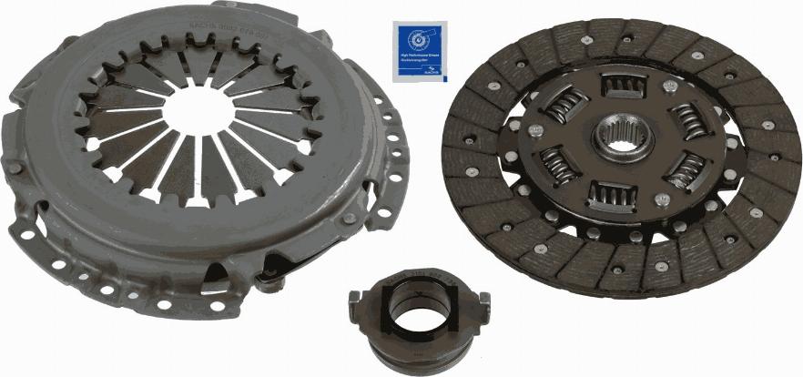 SACHS 3000 951 732 - Kit d'embrayage cwaw.fr