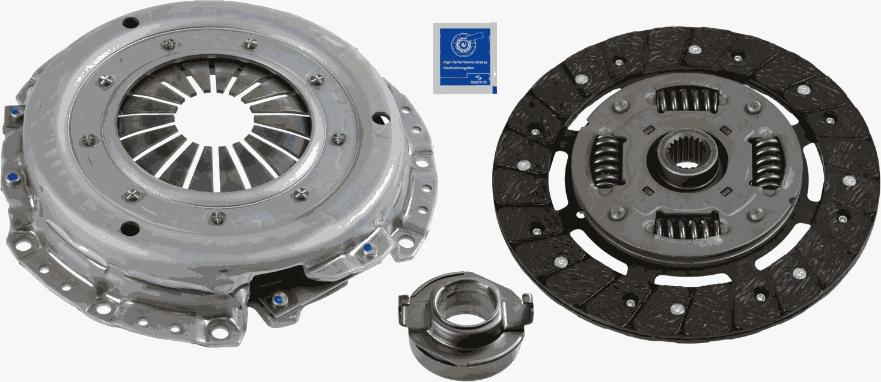 SACHS 3000 951 722 - Kit d'embrayage cwaw.fr