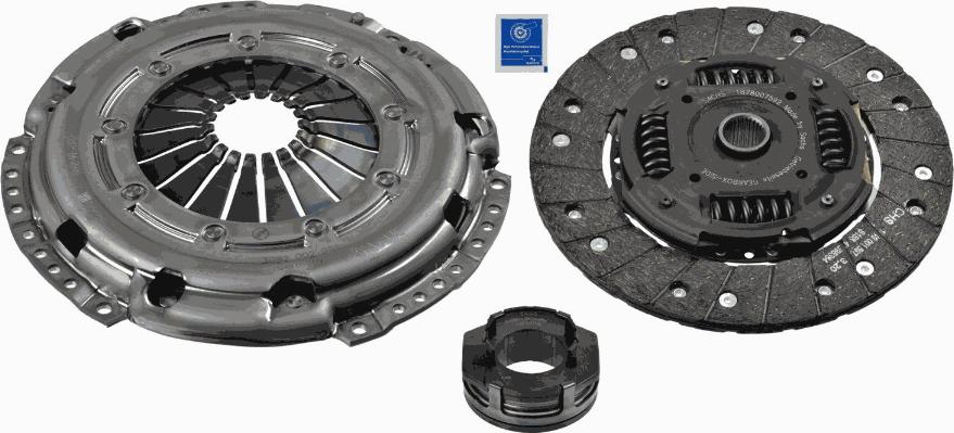 SACHS 3000 970 069 - Kit d'embrayage cwaw.fr