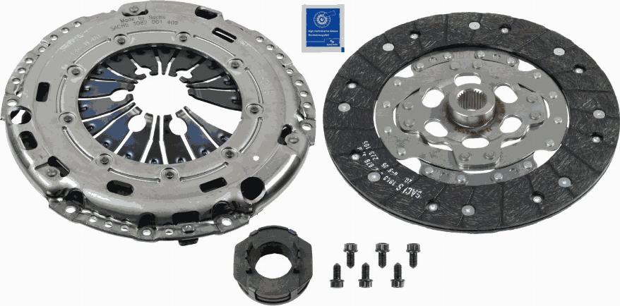 SACHS 3 000 970 036 - Kit d'embrayage cwaw.fr