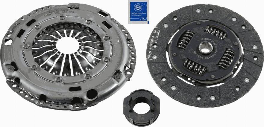 SACHS 3000 970 074 - Kit d'embrayage cwaw.fr