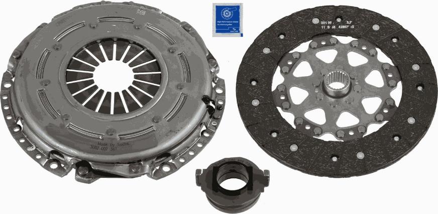 SACHS 3000 970 114 - Kit d'embrayage cwaw.fr