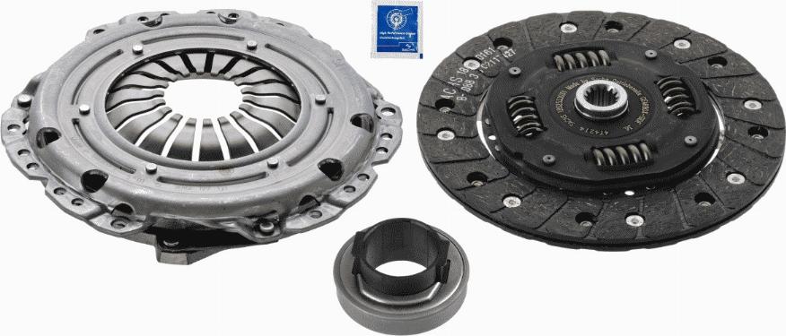 SACHS 3 000 436 001 - Kit d'embrayage cwaw.fr