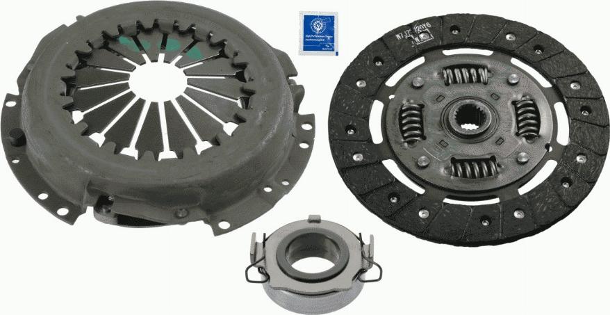 SACHS 3000 596 001 - Kit d'embrayage cwaw.fr