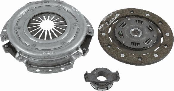 SACHS 3 000 556 101 - Kit d'embrayage cwaw.fr