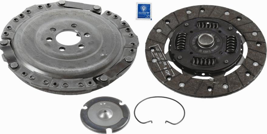 SACHS 3 000 605 001 - Kit d'embrayage cwaw.fr