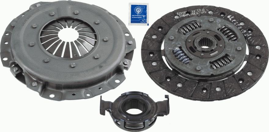 SACHS 3 000 631 001 - Kit d'embrayage cwaw.fr