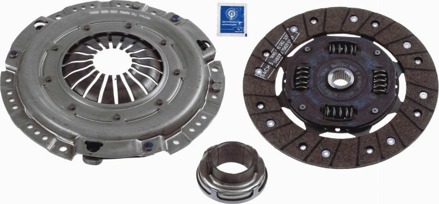 SACHS 3 000 638 001 - Kit d'embrayage cwaw.fr