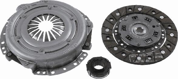 SACHS 3 000 626 101 - Kit d'embrayage cwaw.fr