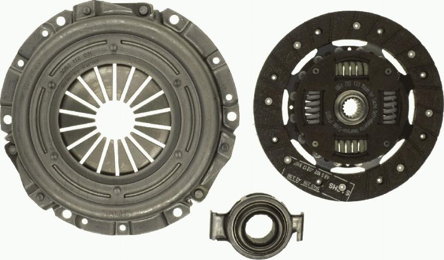 SACHS 3 000 060 002 - Kit d'embrayage cwaw.fr