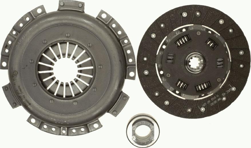 SACHS 3000007002 - Kit d'embrayage cwaw.fr