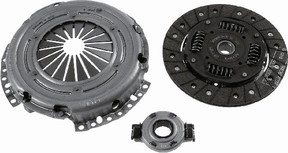 SACHS 3 000 158 001 - Kit d'embrayage cwaw.fr