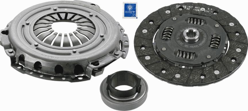 SACHS 3 000 174 001 - Kit d'embrayage cwaw.fr