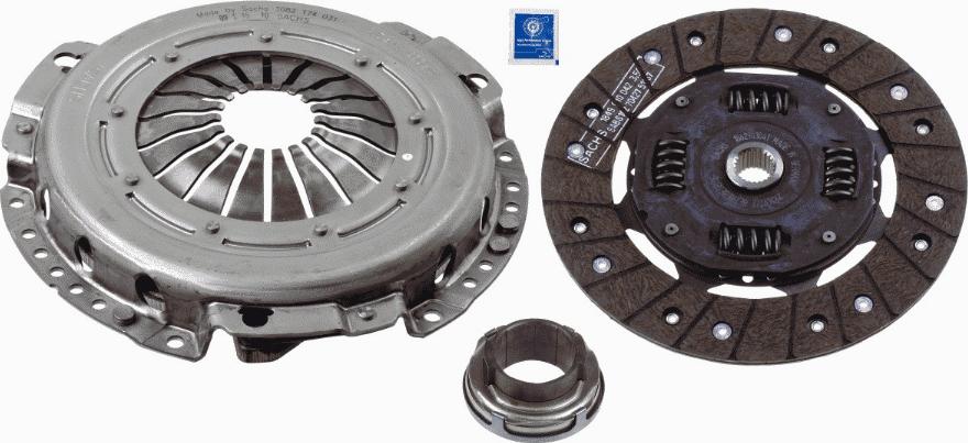 SACHS 3 000 176 001 - Kit d'embrayage cwaw.fr