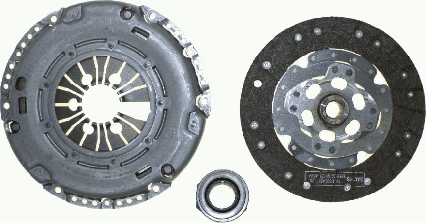 SACHS 3000 845 701 - Kit d'embrayage cwaw.fr