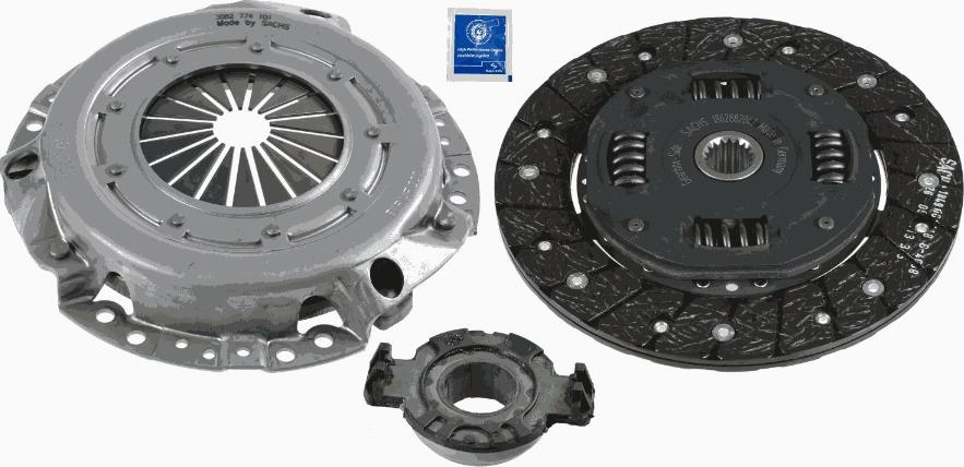 SACHS 3 000 841 201 - Kit d'embrayage cwaw.fr