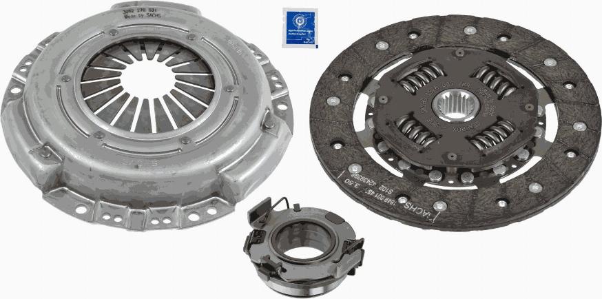 SACHS 3000 843 501 - Kit d'embrayage cwaw.fr