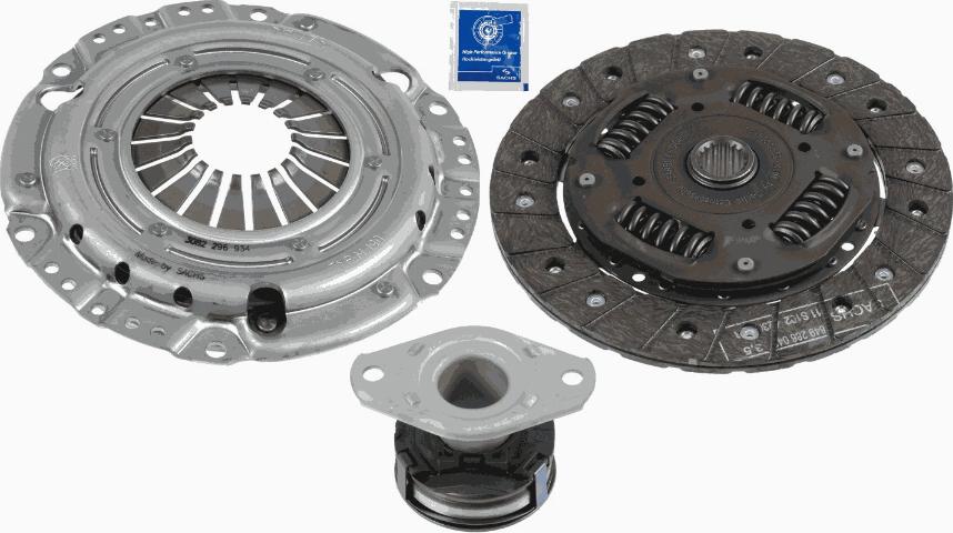 SACHS 3 000 842 803 - Kit d'embrayage cwaw.fr