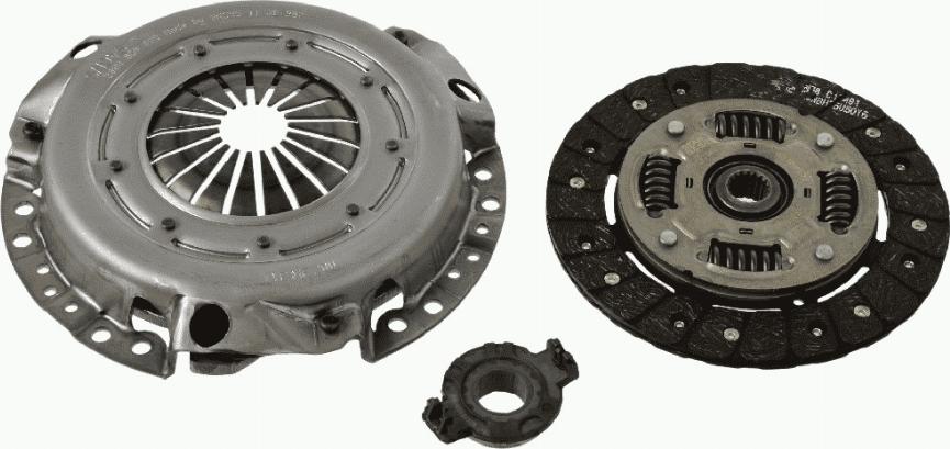 SACHS 3 000 859 101 - Kit d'embrayage cwaw.fr