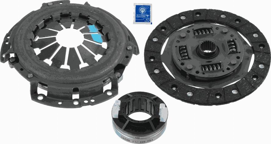 SACHS 3000 854 801 - Kit d'embrayage cwaw.fr