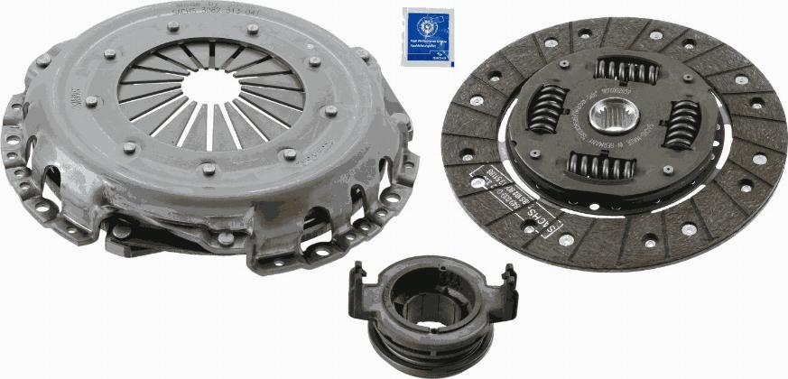 SACHS 3 000 855 201 - Kit d'embrayage cwaw.fr