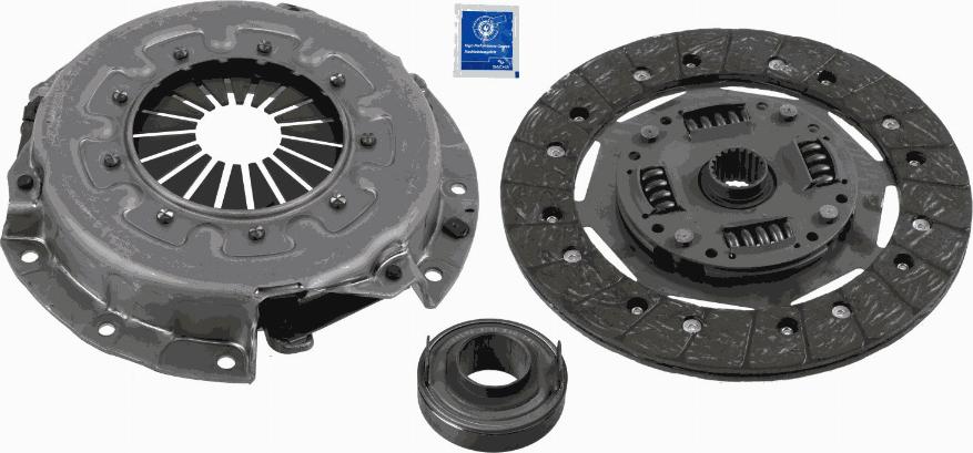 SACHS 3000 851 801 - Kit d'embrayage cwaw.fr