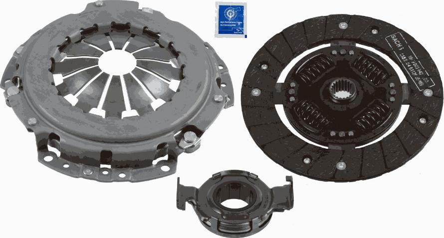 SACHS 3 000 852 101 - Kit d'embrayage cwaw.fr