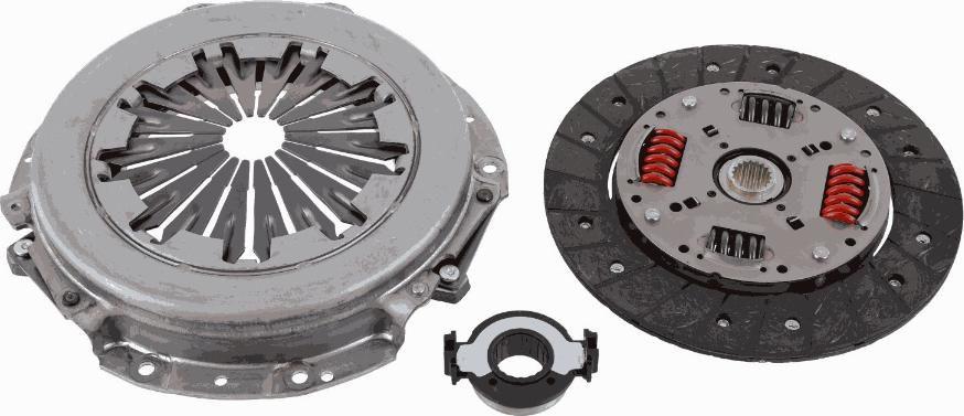 SACHS 3 000 857 701 - Kit d'embrayage cwaw.fr