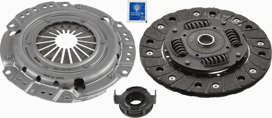 SACHS 3000 814 001 - Kit d'embrayage cwaw.fr