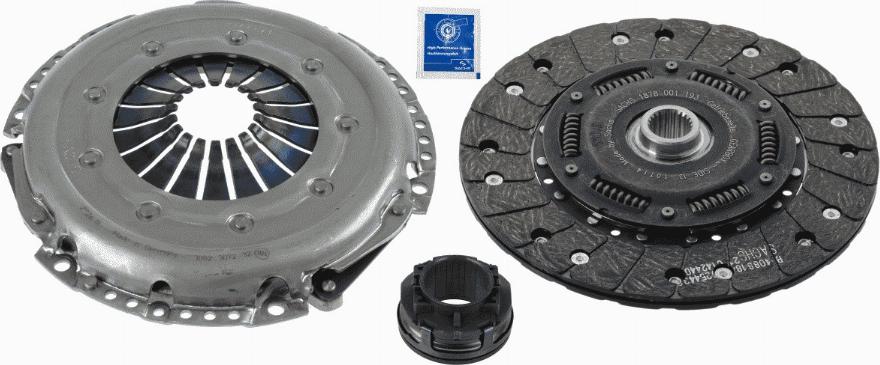 SACHS 3 000 815 001 - Kit d'embrayage cwaw.fr