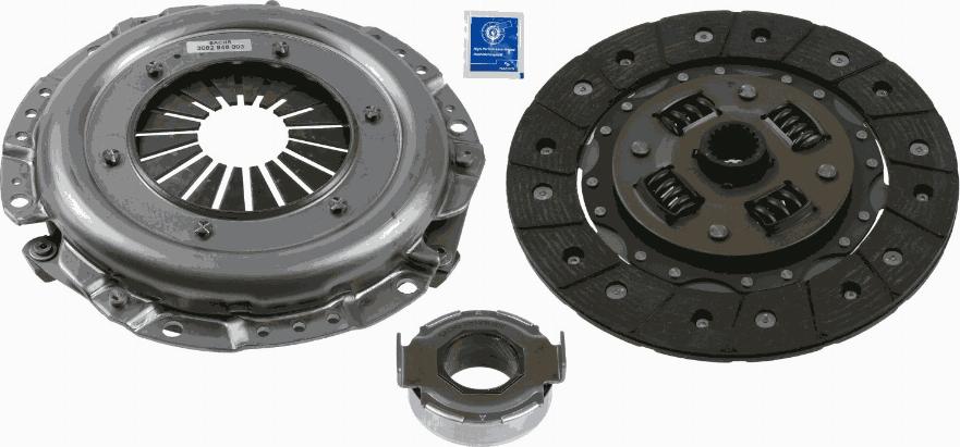 SACHS 3 000 835 501 - Kit d'embrayage cwaw.fr