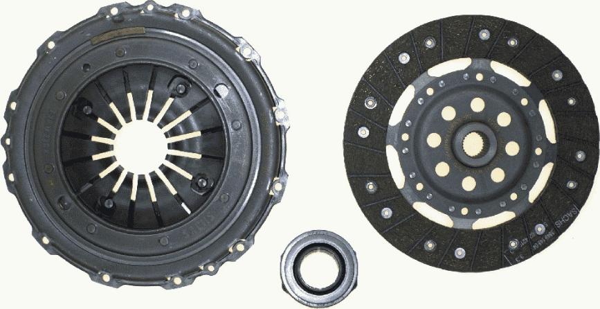 SACHS 3 000 829 001 - Kit d'embrayage cwaw.fr