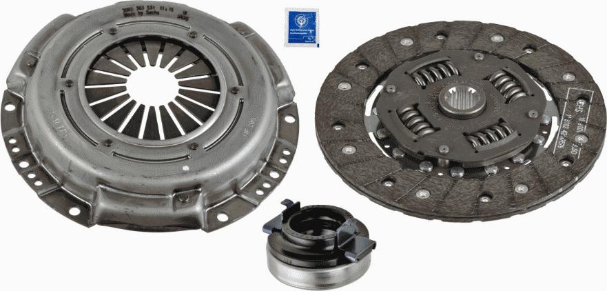 SACHS 3000 824 701 - Kit d'embrayage cwaw.fr