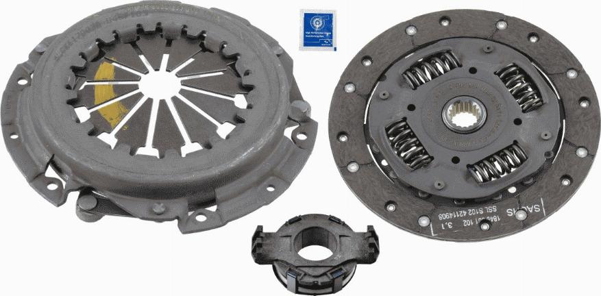 SACHS 3 000 826 401 - Kit d'embrayage cwaw.fr