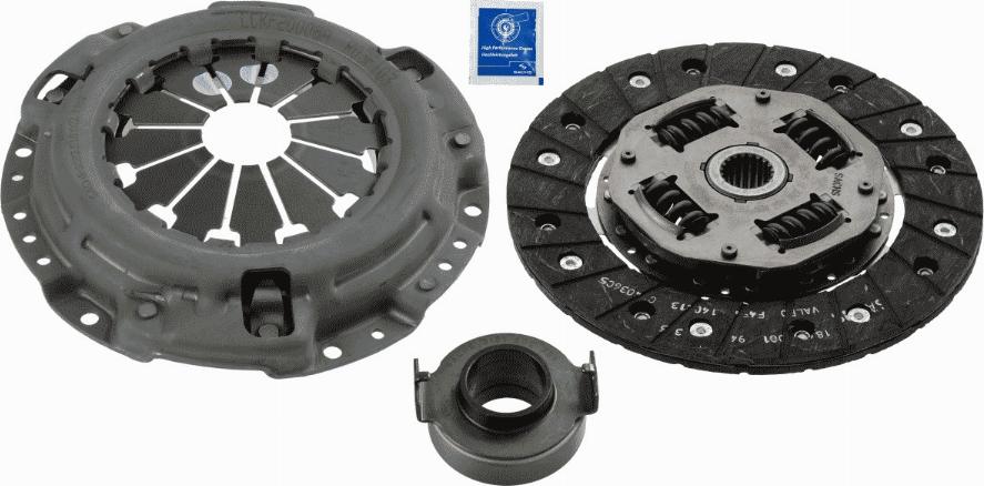 SACHS 3 000 821 701 - Kit d'embrayage cwaw.fr