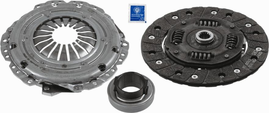 SACHS 3 000 828 101 - Kit d'embrayage cwaw.fr