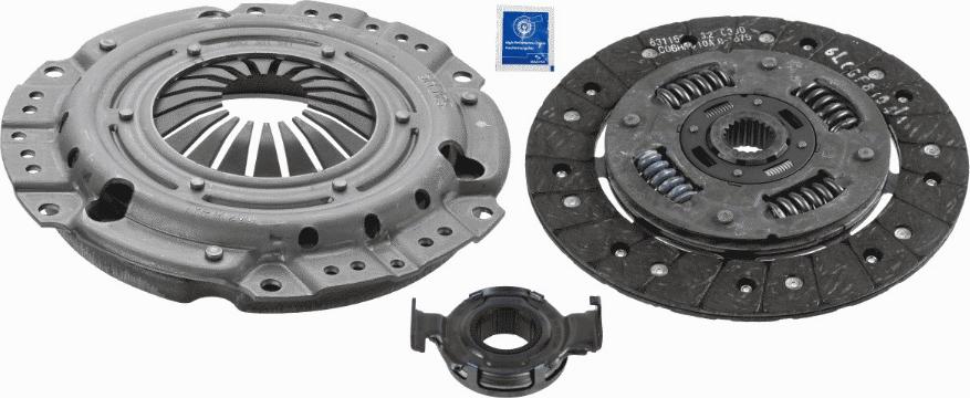 SACHS 3 000 827 301 - Kit d'embrayage cwaw.fr