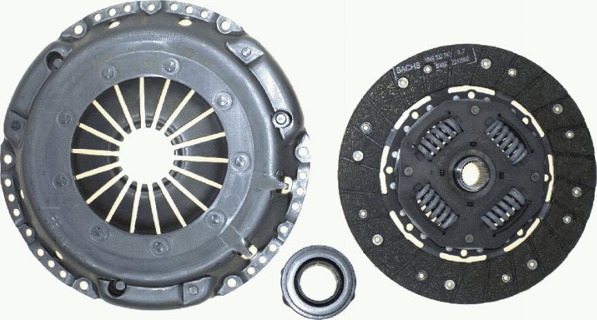 SACHS 3 000 384 001 - Kit d'embrayage cwaw.fr