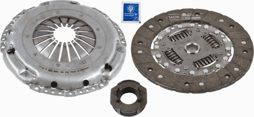 SACHS 3 000 327 002 - Kit d'embrayage cwaw.fr