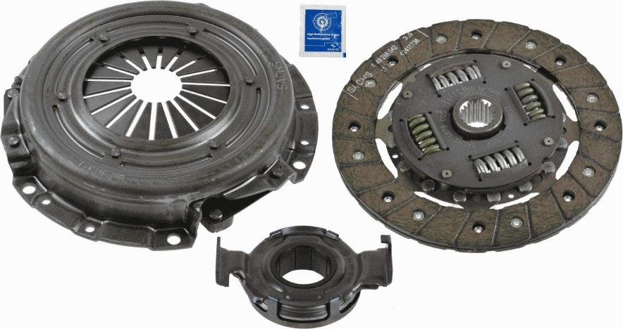 SACHS 3 000 231 001 - Kit d'embrayage cwaw.fr