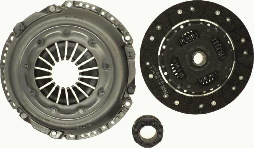 SACHS 3 000 232 001 - Kit d'embrayage cwaw.fr