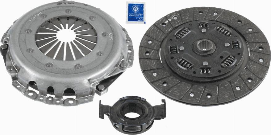 SACHS 3 000 222 002 - Kit d'embrayage cwaw.fr