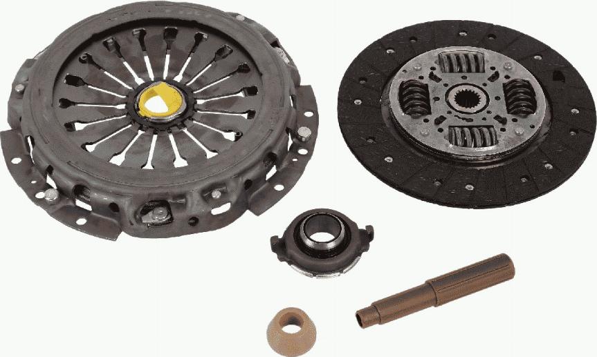 SACHS 3 000 755 001 - Kit d'embrayage cwaw.fr