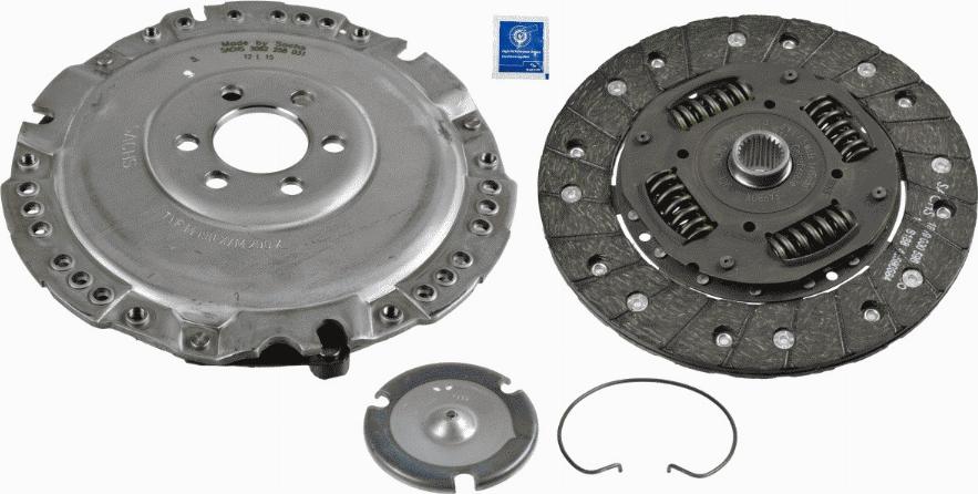 SACHS 3 000 703 001 - Kit d'embrayage cwaw.fr