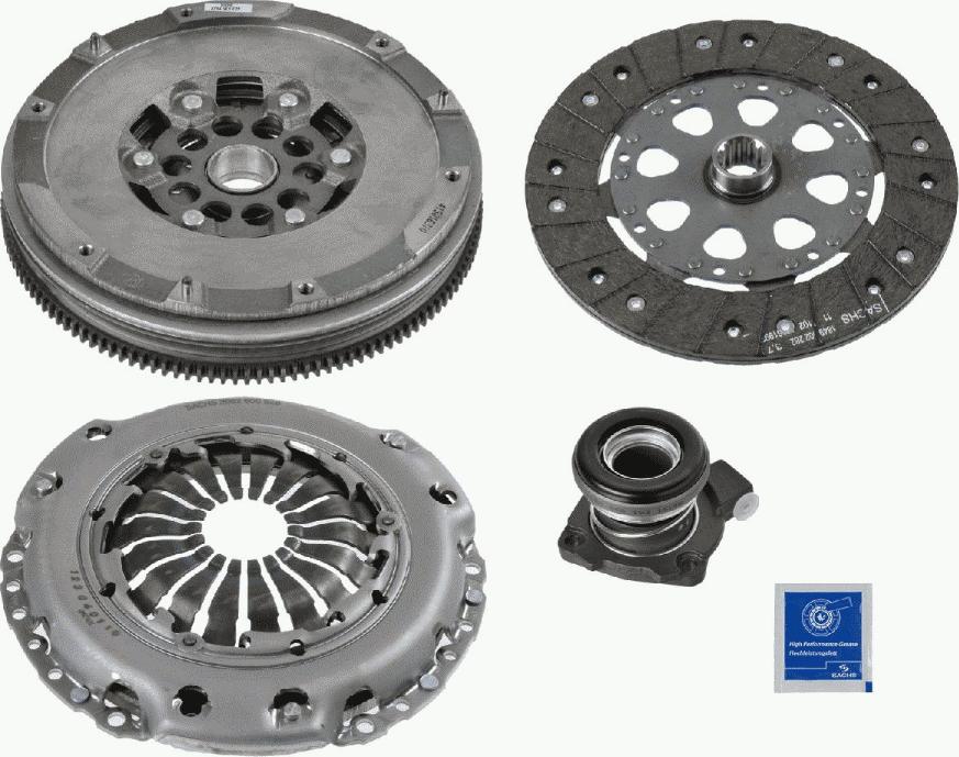 SACHS 2290 601 064 - Kit d'embrayage cwaw.fr