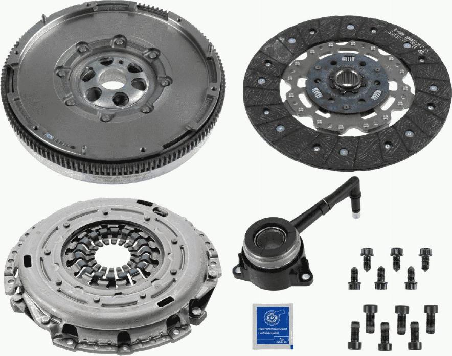 SACHS 2290 601 062 - Kit d'embrayage cwaw.fr