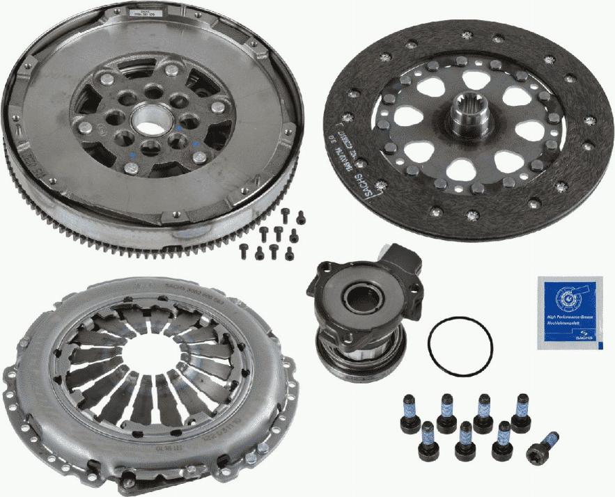 SACHS 2290 601 086 - Kit d'embrayage cwaw.fr