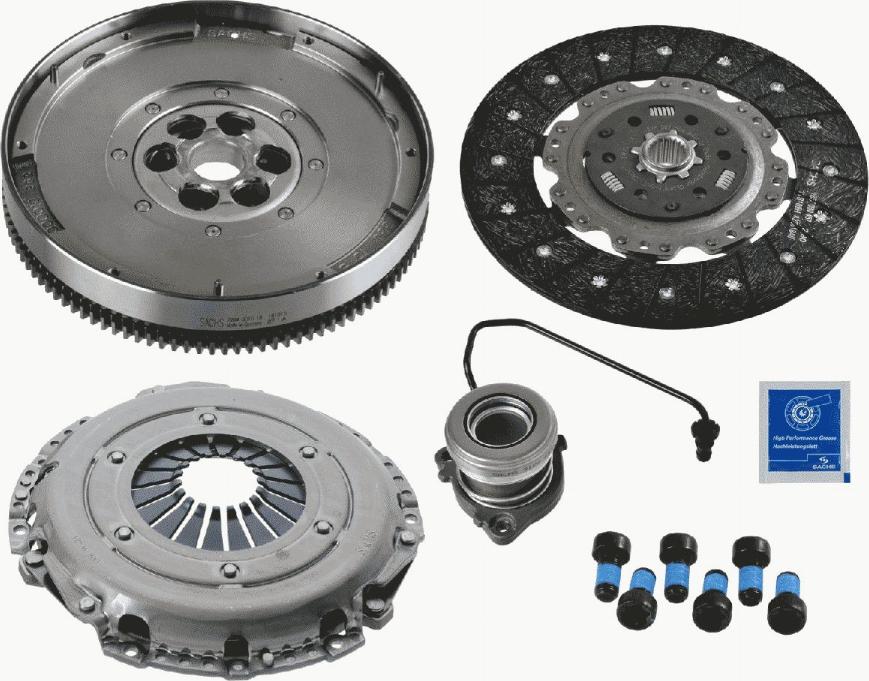 SACHS 2290 601 072 - Kit d'embrayage cwaw.fr