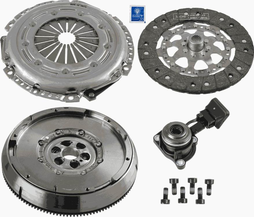 SACHS 2290 601 164 - Kit d'embrayage cwaw.fr